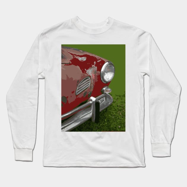 Patina Ghia Long Sleeve T-Shirt by WellChuffedMedia Designs